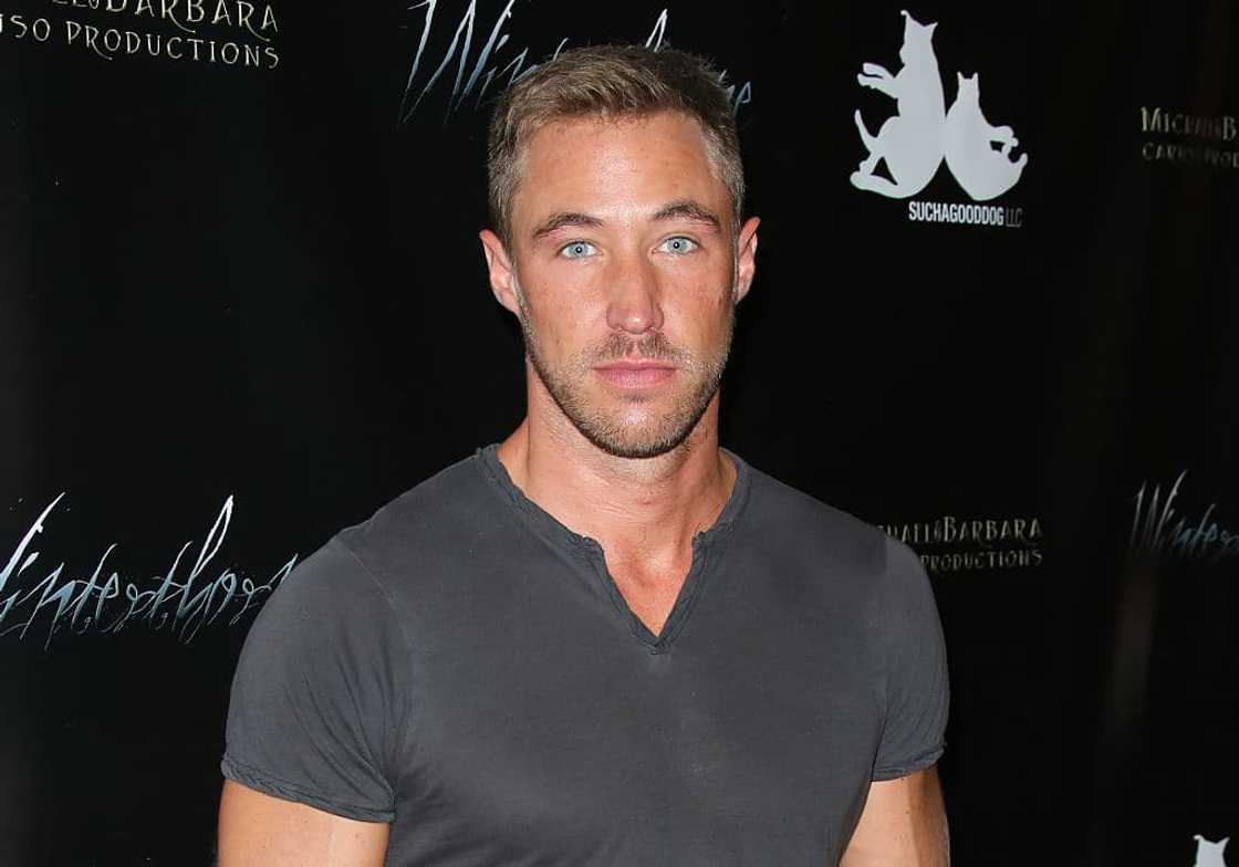 Kyle Lowder, an American blonde actor Kyle Lowder, an American blonde actor