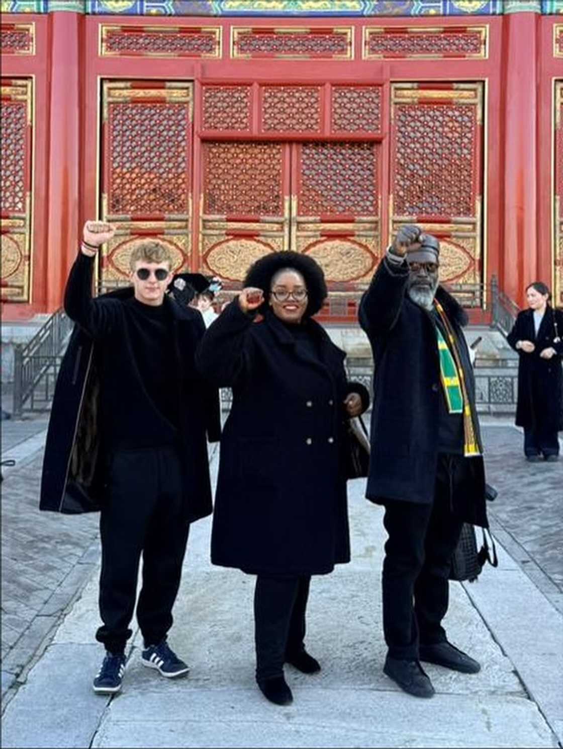 Others could not wait for his return to hear all about the historic spot visits Others could not wait for his return to hear all about the historic spot visits