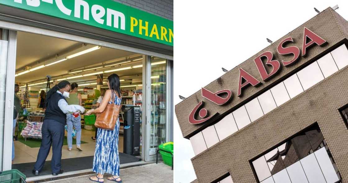 Donation from Absa and Dischem Donation from Absa and Dischem