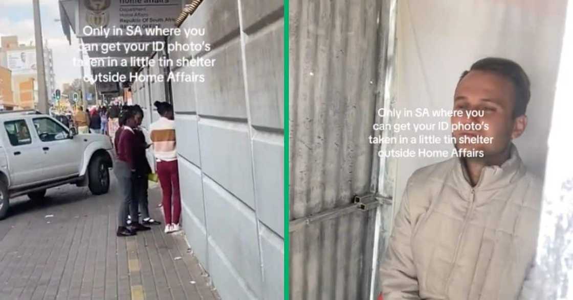 A Benoni photo booth for IDs was trolled for being small A Benoni photo booth for IDs was trolled for being small