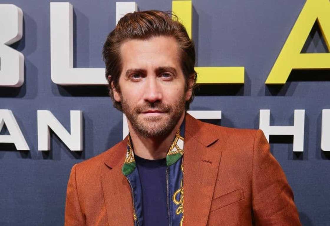 Jake Gyllenhaal posed for a photograph Jake Gyllenhaal posed for a photograph