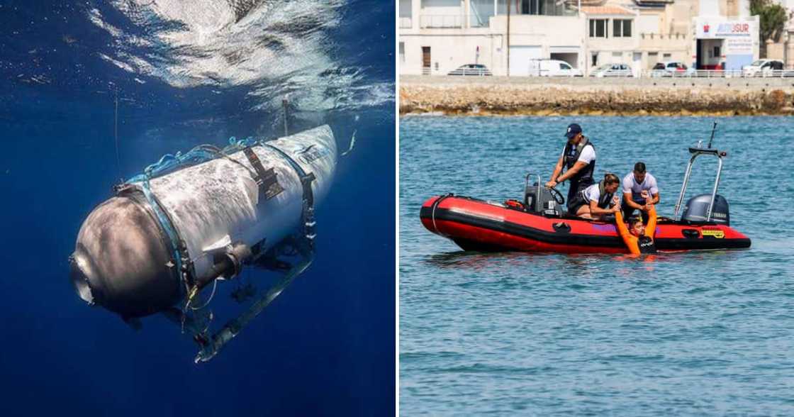 Rescuers are searching for the Titanic tourist submersible that went missing on Sunday Rescuers are searching for the Titanic tourist submersible that went missing on Sunday