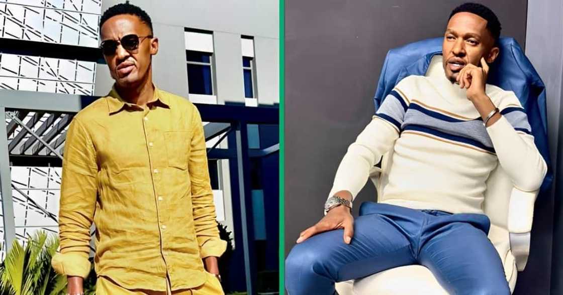 Themba ‘Skeem GP’ Lukhele has donated sanitary towels to learners in Gauteng. Themba ‘Skeem GP’ Lukhele has donated sanitary towels to learners in Gauteng.