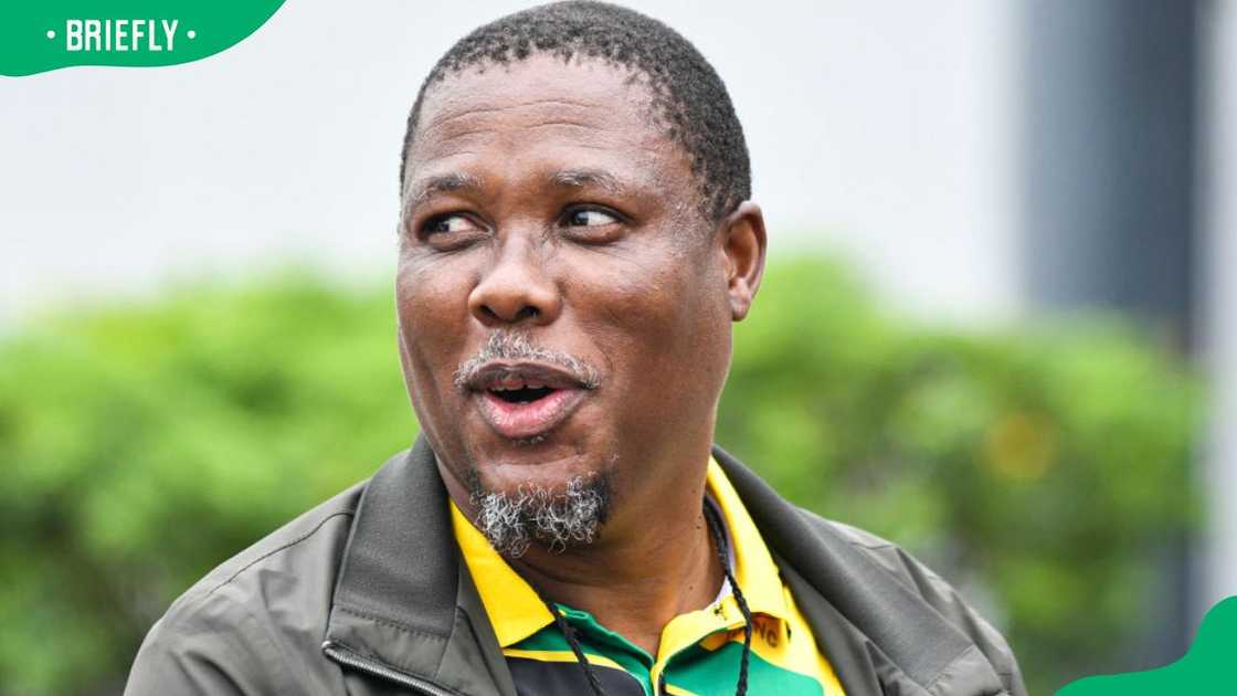 Bheki Mtolo during the 2023 ANC 55th Hybrid National Conference at the Durban Exhibition Centre Bheki Mtolo during the 2023 ANC 55th Hybrid National Conference at the Durban Exhibition Centre