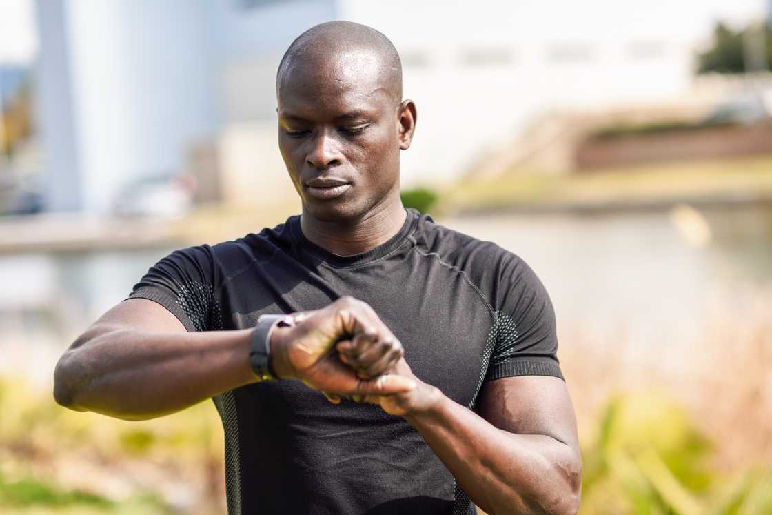 Portrait of a runner