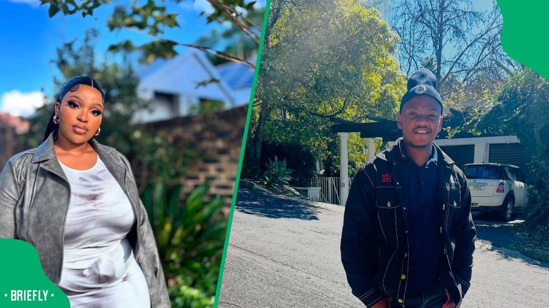 Mpumelelo Mseleku fuels pregnancy rumours with makeup-free photos of wife Amahle Biyela Mpumelelo Mseleku fuels pregnancy rumours with makeup-free photos of wife Amahle Biyela