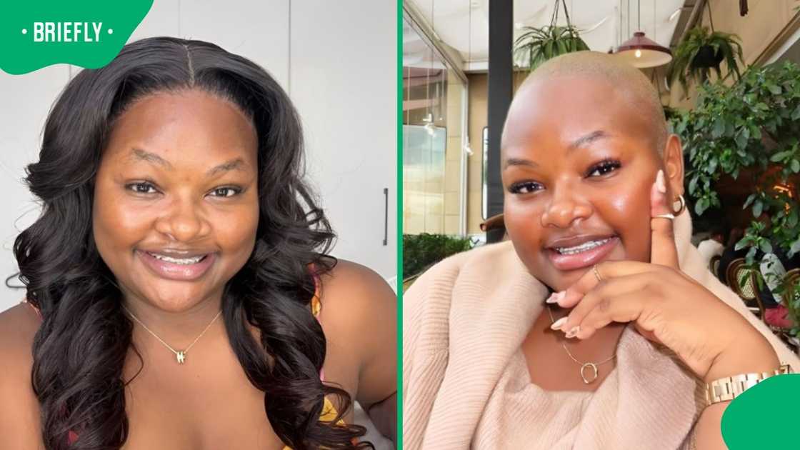 Pictures of South African influencer Grace Mondlana.