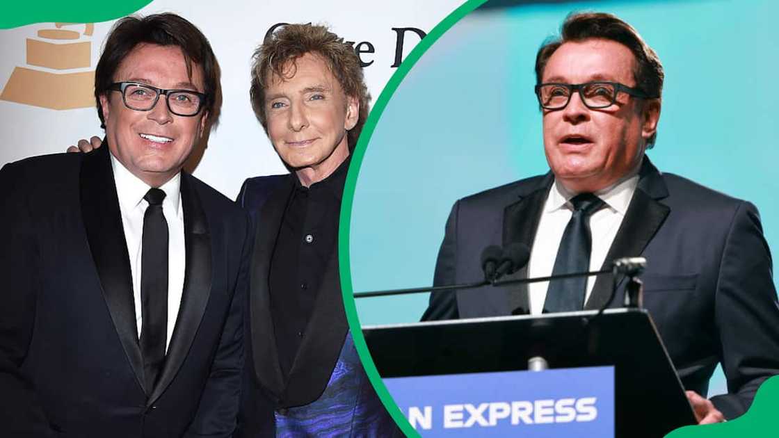 Garry Kief and Barry Manilow Garry Kief and Barry Manilow