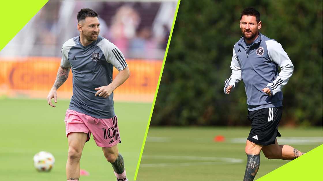 Lionel Messi has resumed training after picking up an injury in the Copa America final.