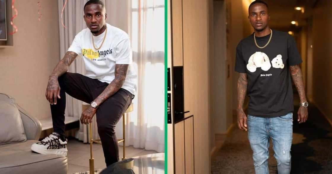 Thembinkosi Lorch wins big at the Carling Knockout Cup. Thembinkosi Lorch wins big at the Carling Knockout Cup.