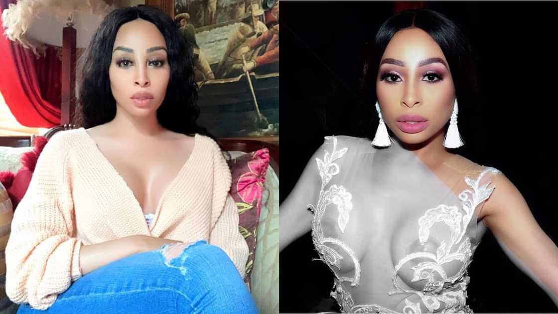 Khanyi Mbau's boyfriend Khanyi Mbau's boyfriend