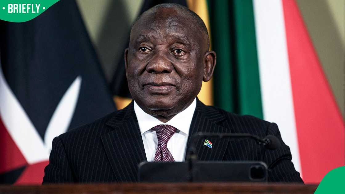 South African President Cyril Ramaphosa