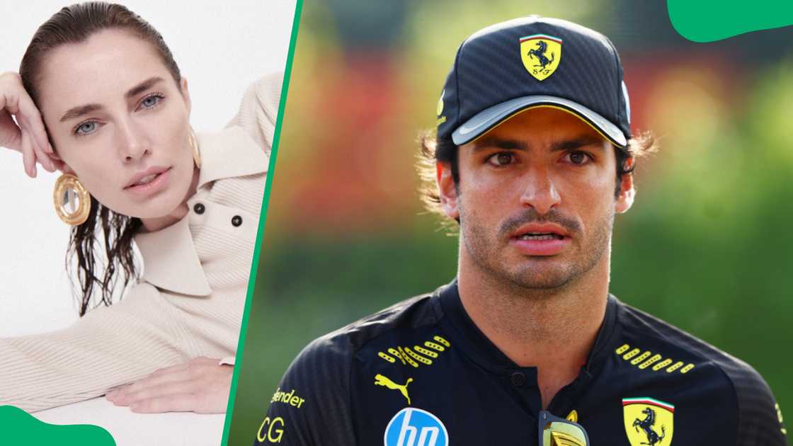 Carlos Sainz Jr and Rebecca Donaldson Carlos Sainz Jr and Rebecca Donaldson