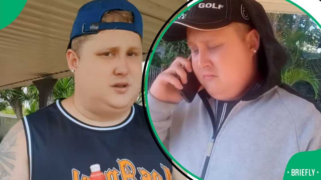 Man flexed on refugee Afrikaners Man flexed on refugee Afrikaners