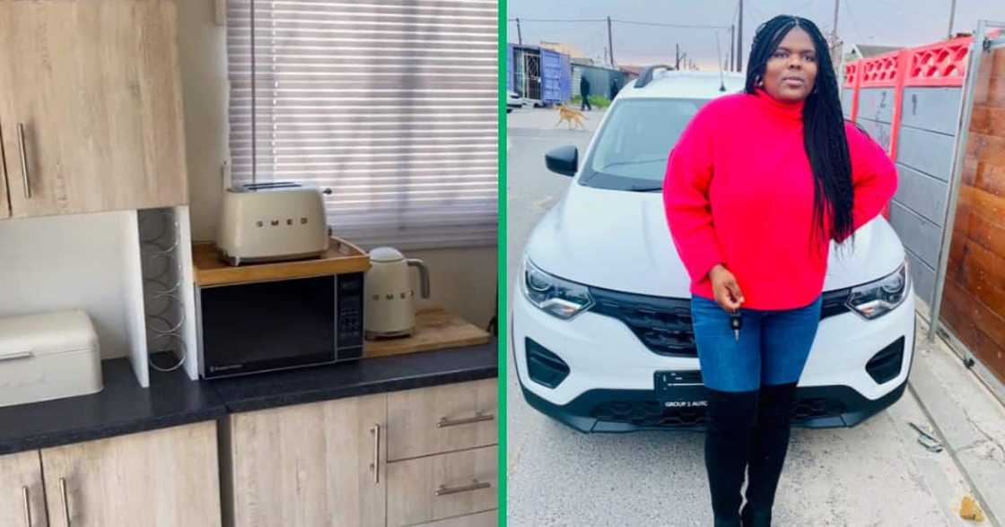 A woman from Cape Town left South Africans in awe after she shared her stunning two-room shack on TikTok. A woman from Cape Town left South Africans in awe after she shared her stunning two-room shack on TikTok.