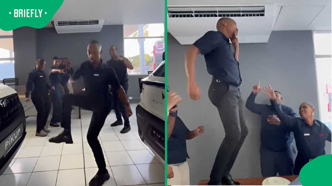 A Hyundai dealership’s staff went viral after turning their workplace into a hilarious club scene