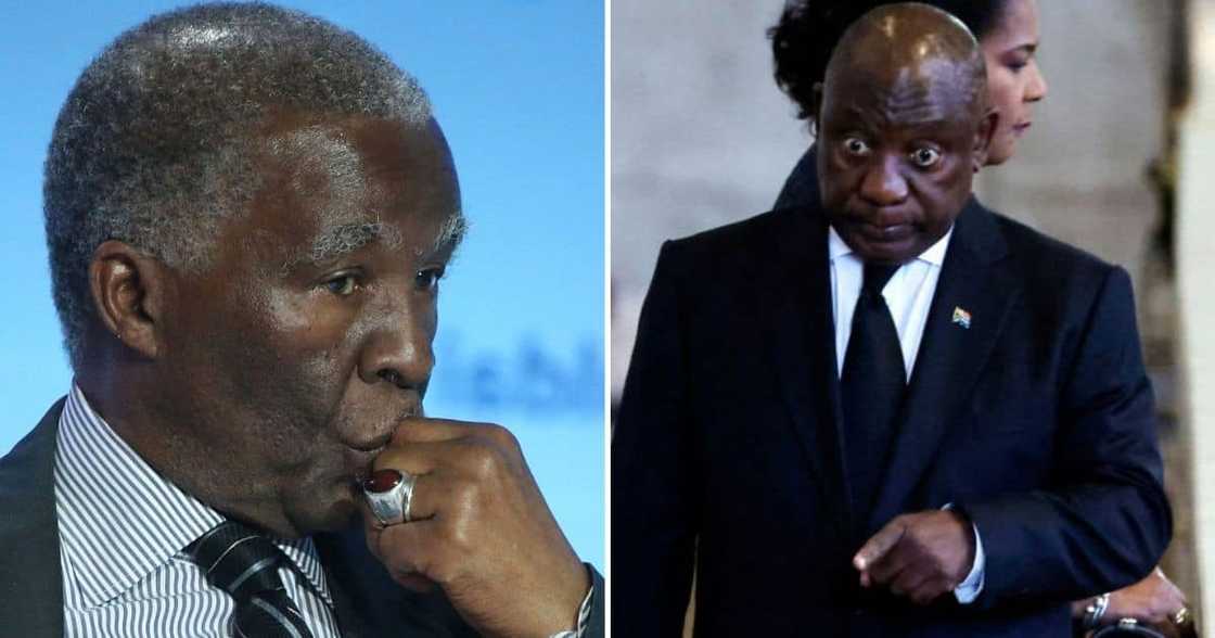 Thabo Mbeki bashes the rotten ANC leadership Thabo Mbeki bashes the rotten ANC leadership