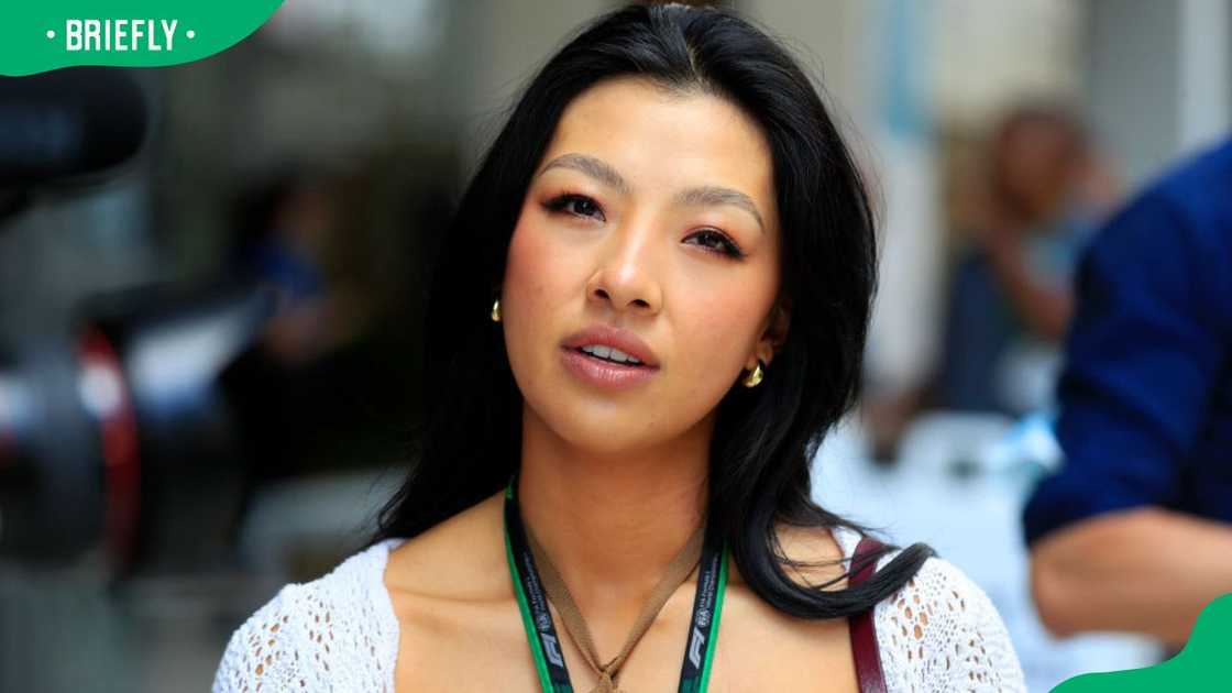 Lily Muni He at the 2022 Crypto.com Miami Grand Prix practice Lily Muni He at the 2022 Crypto.com Miami Grand Prix practice