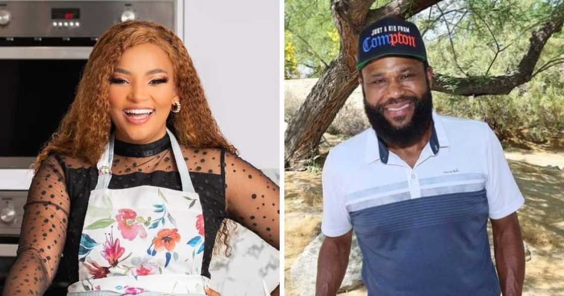 Siba Mtongana cooked for actor Anthony Anderson. Siba Mtongana cooked for actor Anthony Anderson.