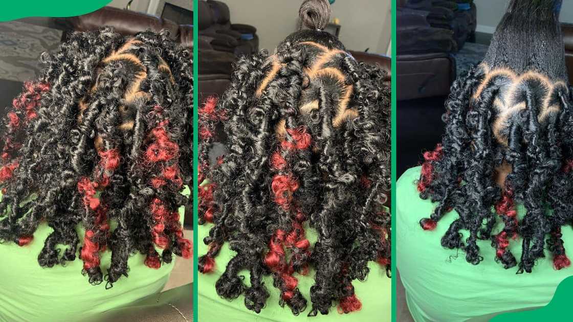 Short black butterfly locs Short black butterfly locs