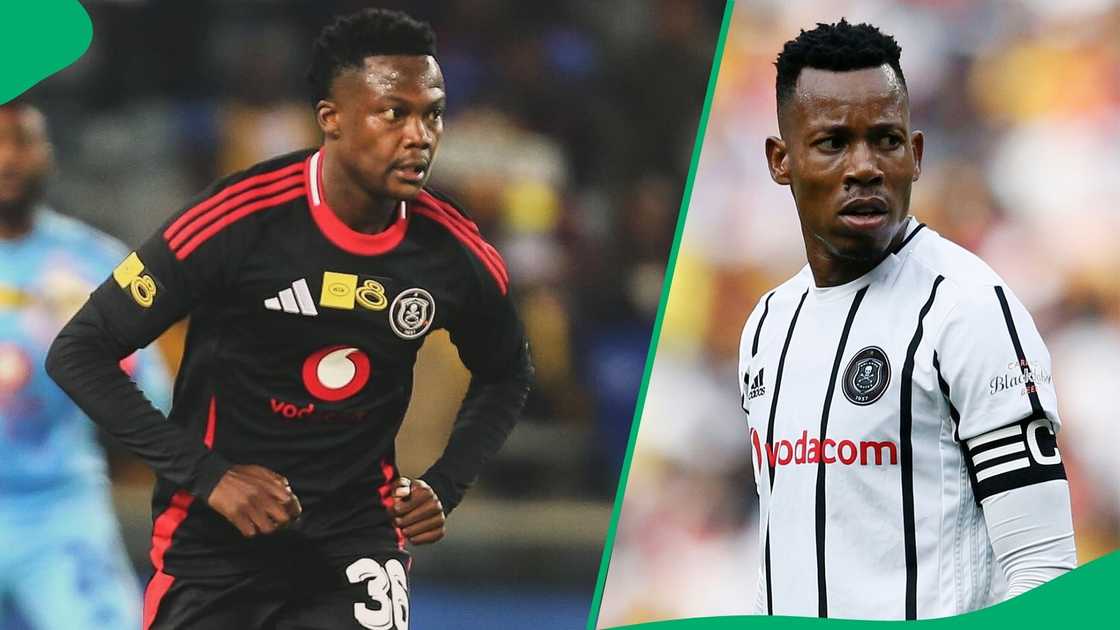 Orlando Pirates star Thabiso Sesane has the support of club legend Happy Jele.