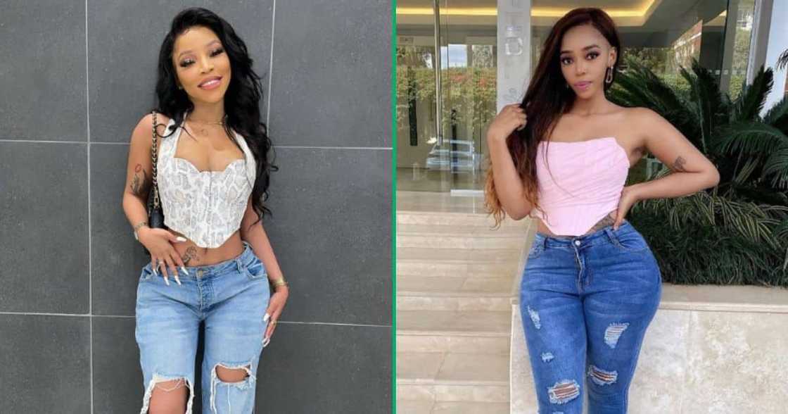 Faith Nketsi and Kim Kholiwe vibes to Amapiano song