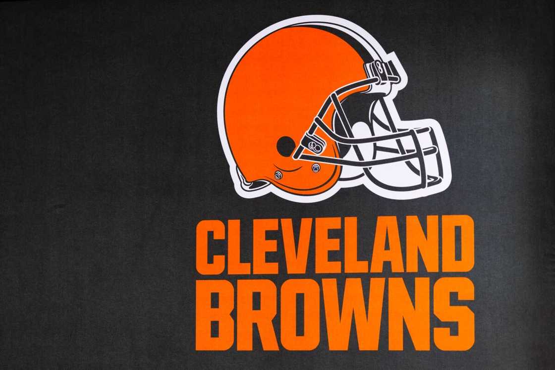 Cleveland Browns logo in Los Angeles, CA