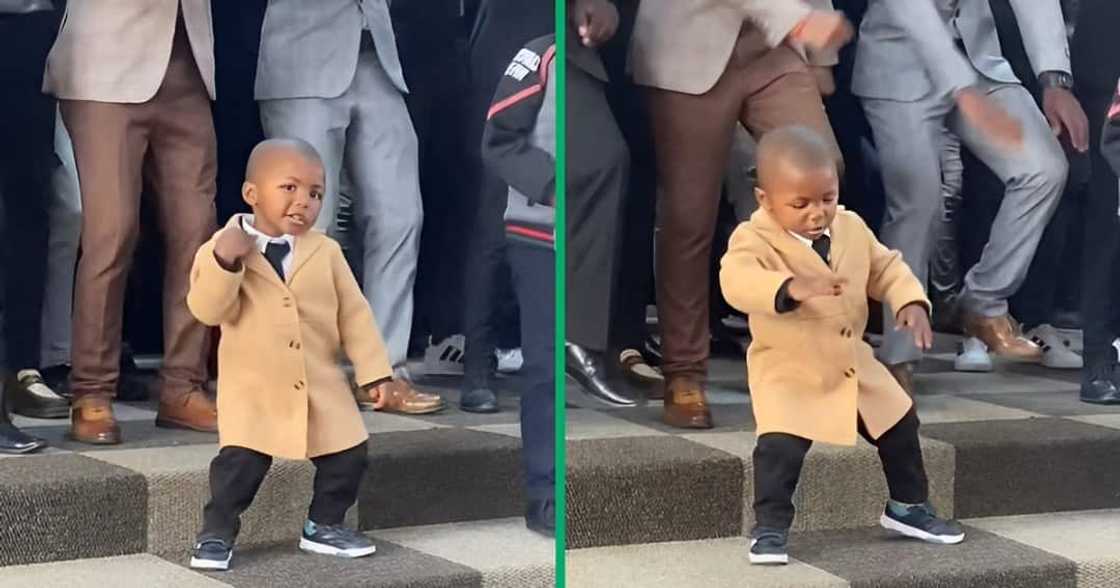 A dance prodigy stole the spotlight during a church service A dance prodigy stole the spotlight during a church service