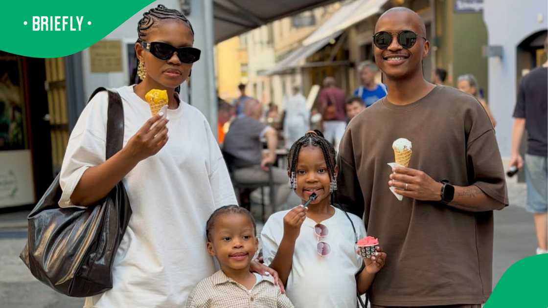 Ofentse Mphuti and her family enjoying a memorable vacation together. Ofentse Mphuti and her family enjoying a memorable vacation together.
