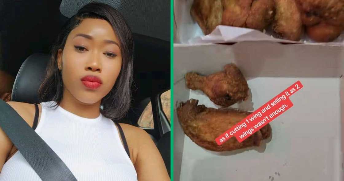 A Chicken Licken customer complained about her hot wings A Chicken Licken customer complained about her hot wings