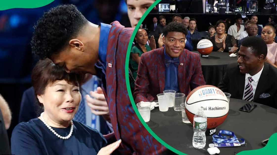 Rui Hachimura's parents