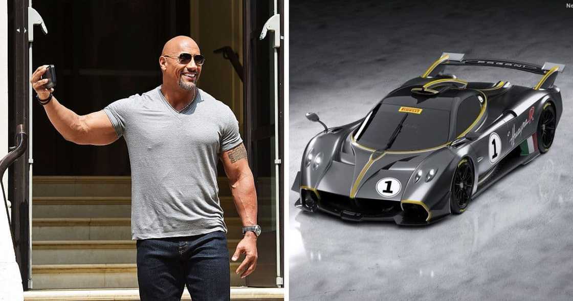 the rock, cars, celebrities, money, whips, pagani the rock, cars, celebrities, money, whips, pagani