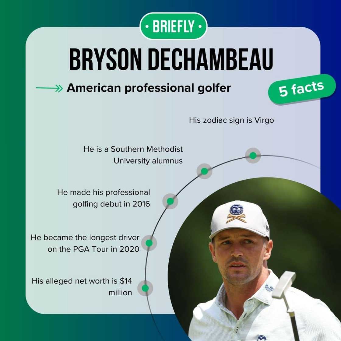 Bryson DeChambeau's facts Bryson DeChambeau's facts