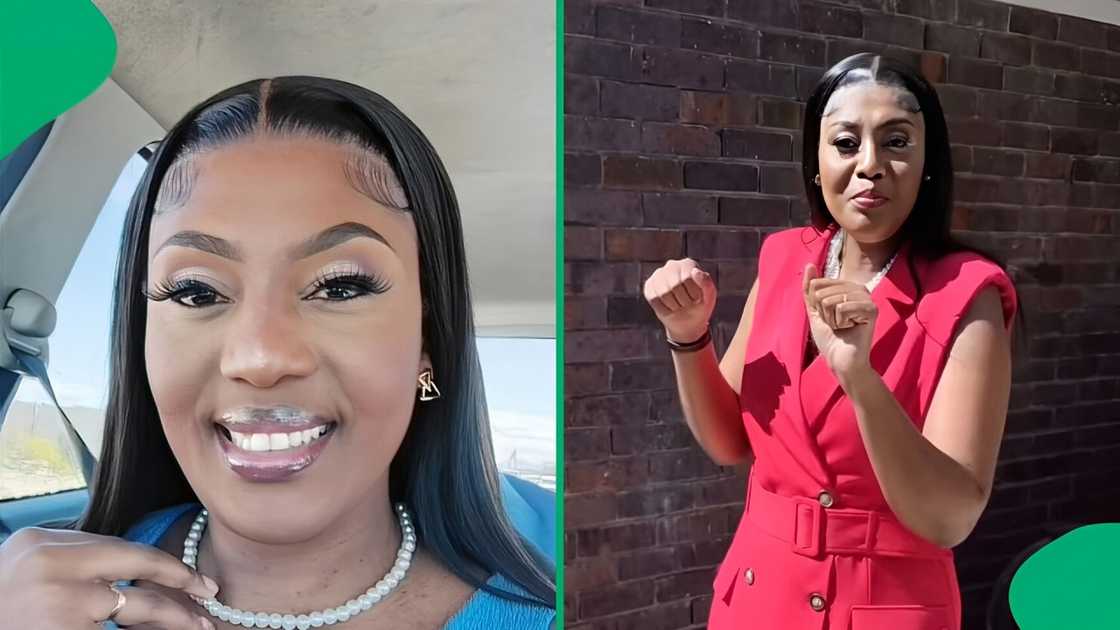 A TikTok video shows a group of women unveiling their stokvel groceries. A TikTok video shows a group of women unveiling their stokvel groceries.