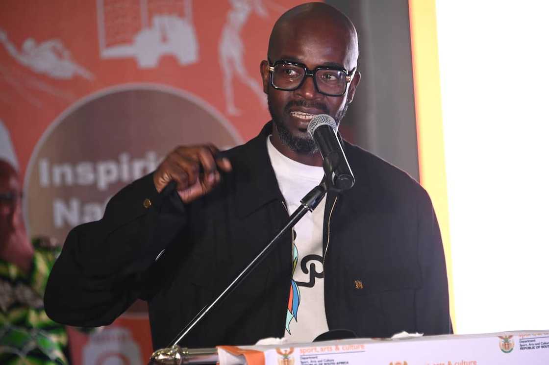 Dj Black Coffee at OR Tambo International Airport