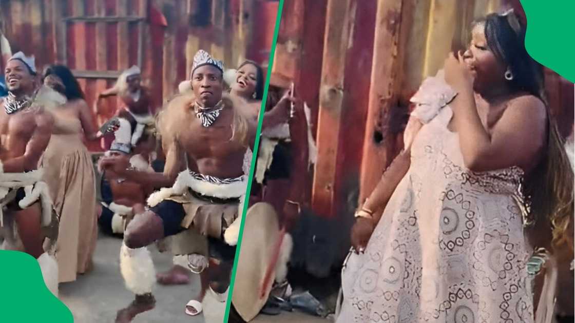 Zulu traditional dancers put on 'Magic Mike' show in TikTok video