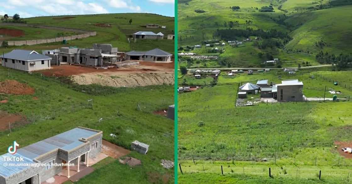 Aerial footage of Impendle village in Pietermaritzburg trended Aerial footage of Impendle village in Pietermaritzburg trended