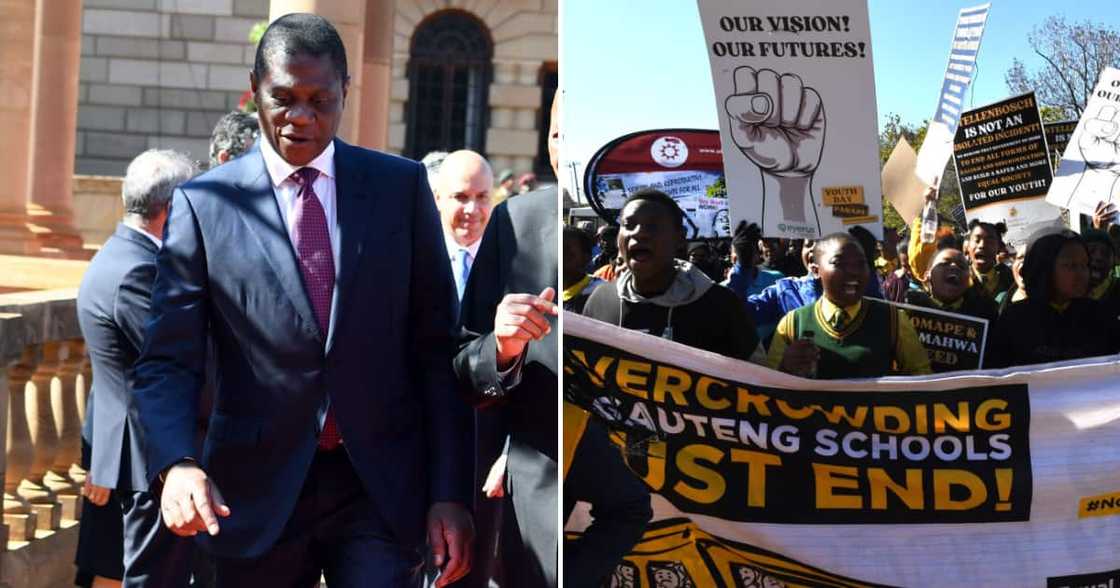 Youth complains about unemployment, poverty and inequality in South Africa Youth complains about unemployment, poverty and inequality in South Africa