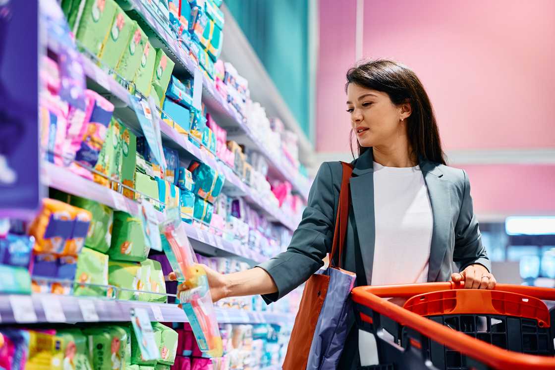 South African women called on sanitary pads which may contain harmful chemicals to be recalled