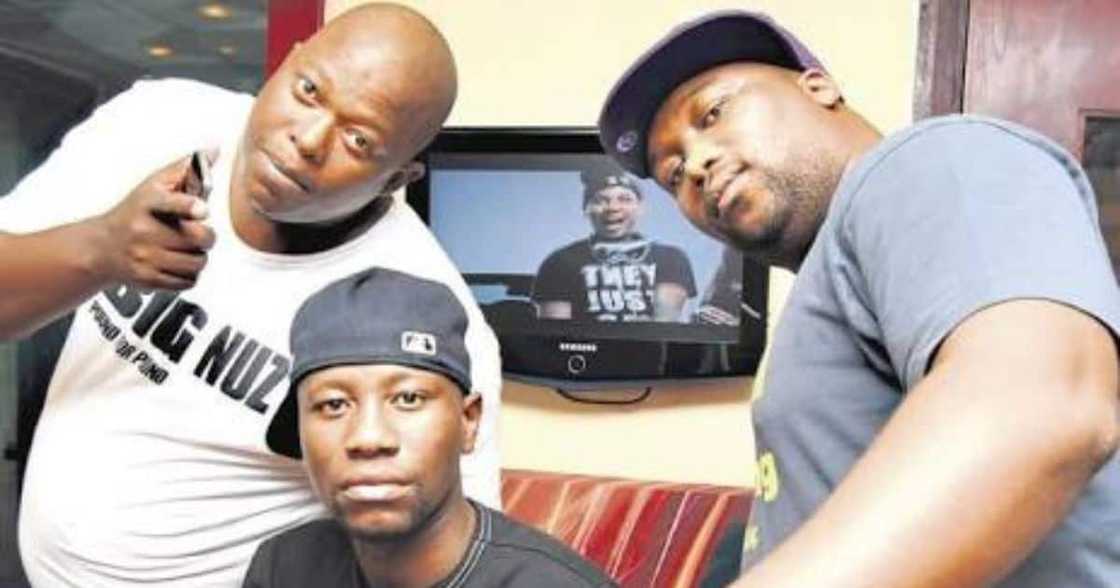 Gqom trio Big Nuz with Mampintsha, R Mashesha and Danger when they were all still alive.