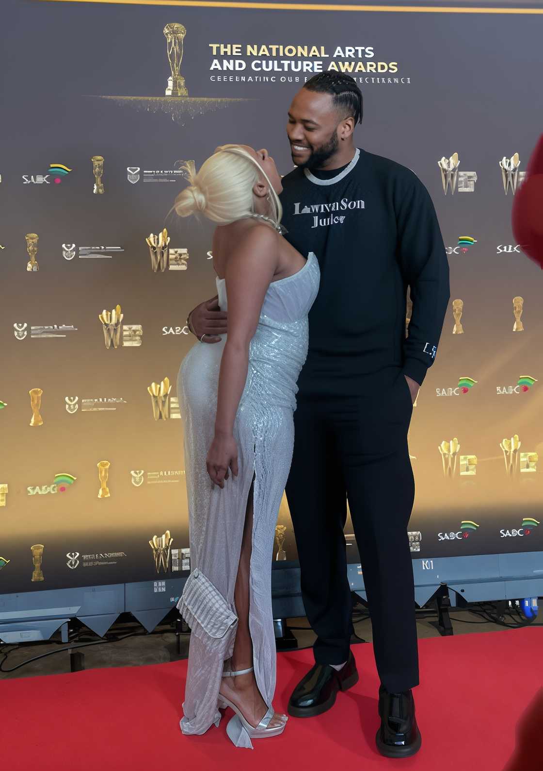 Sizwe Alakine and Gigi Lamayne celebrated Halloween