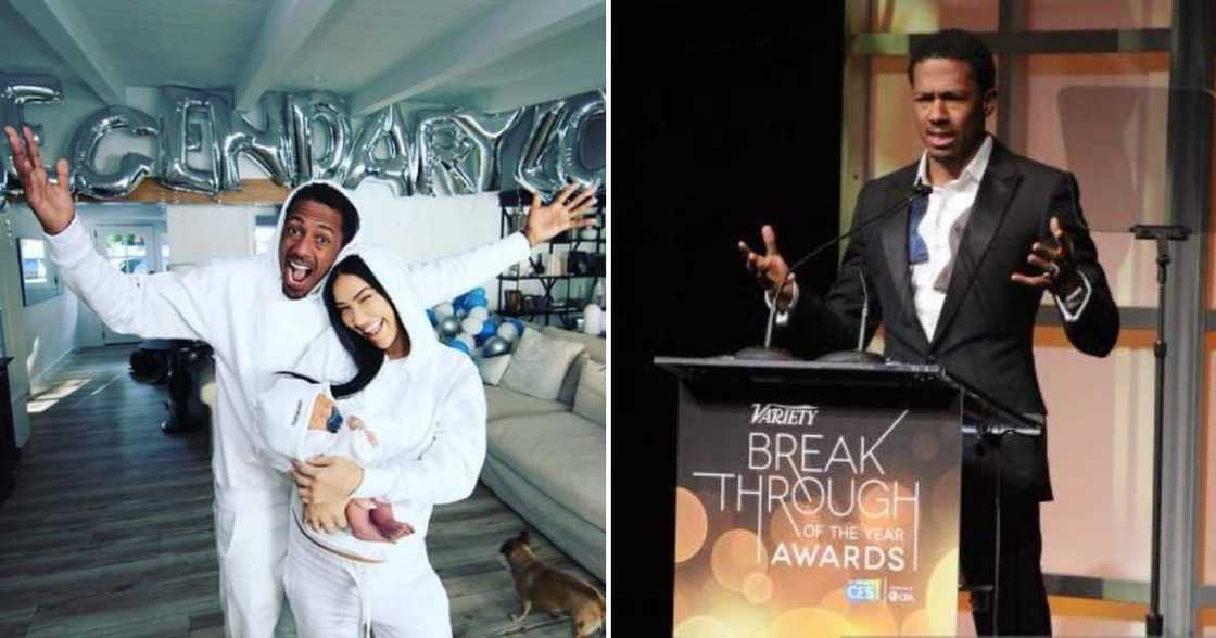 Nick Cannon and Bre Tiesi