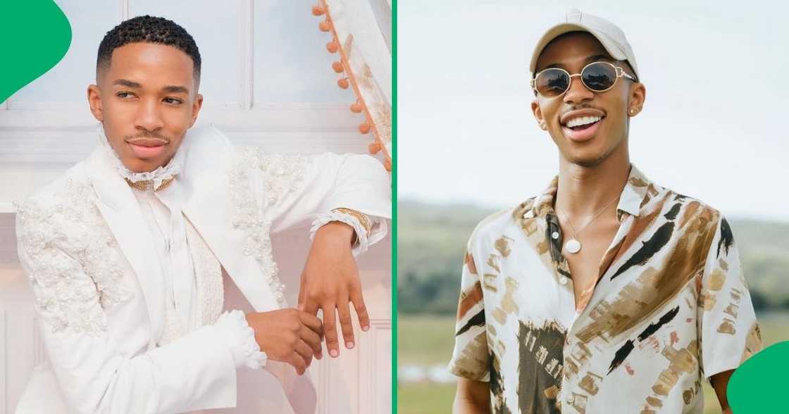 Lasizwe shared pictures from his birthday photoshoot Lasizwe shared pictures from his birthday photoshoot