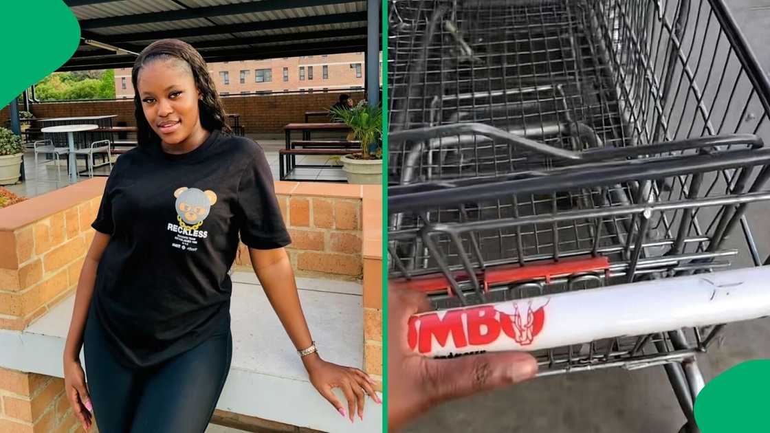 A woman showed off her Jumbo vat-en-sit grocery haul, which amazed SA. A woman showed off her Jumbo vat-en-sit grocery haul, which amazed SA.
