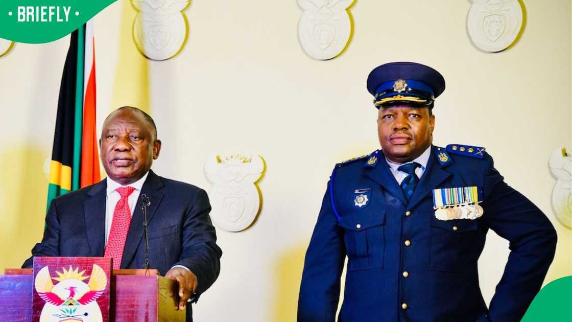 President Cyril Ramaphosa has the power to suspend General Fannie Masemola President Cyril Ramaphosa has the power to suspend General Fannie Masemola