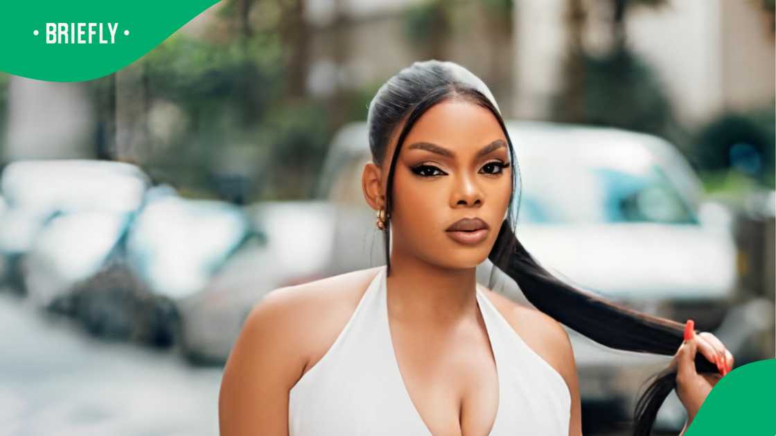 Londie debuted her new hairstyle