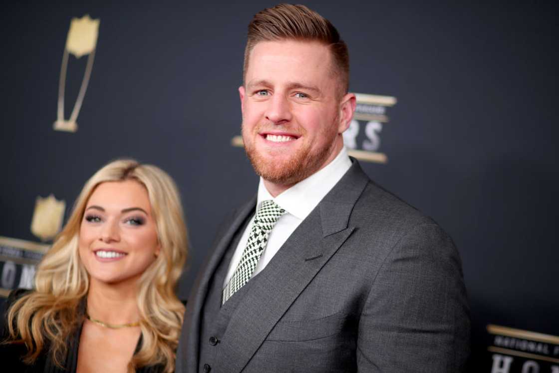 Kealia Ohai and NFL star J. J. Watt