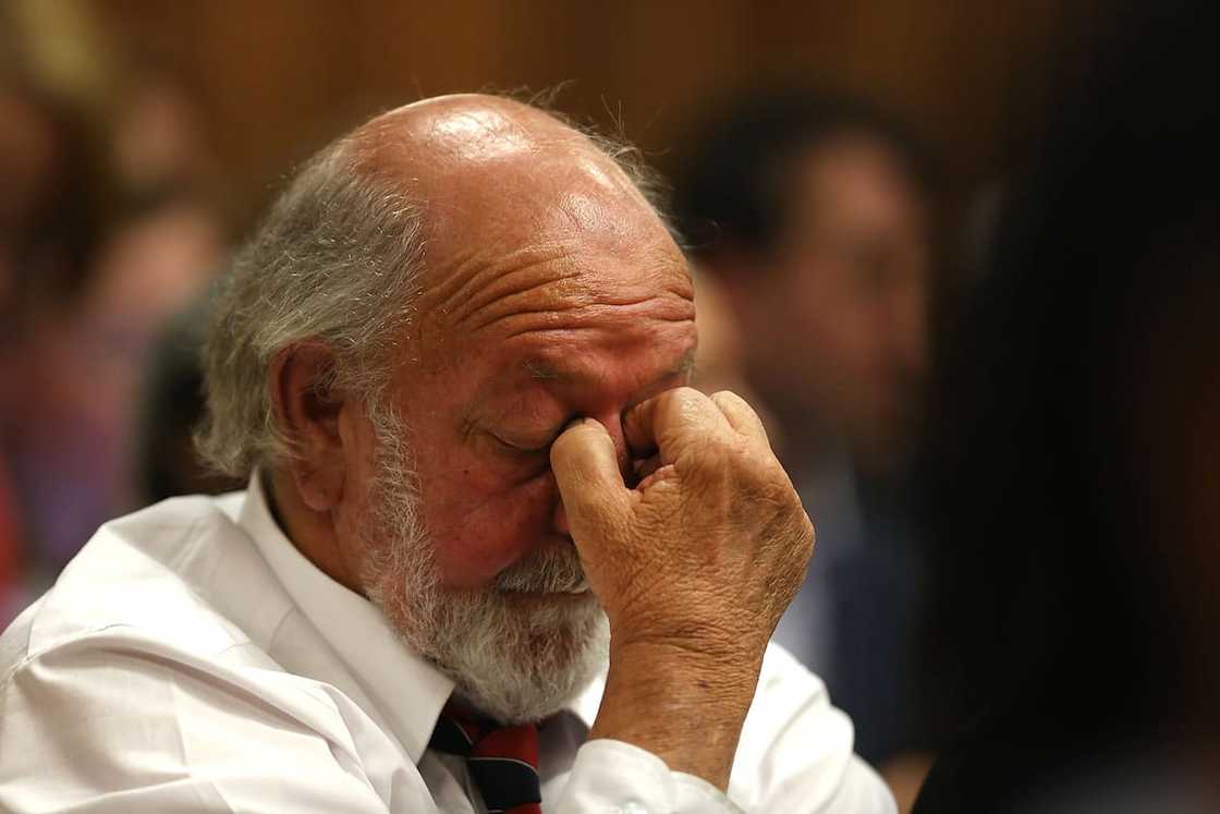 A downcast Barry Steenkamp at the Pretoria High Court on 12 September 2014 in Pretoria.
