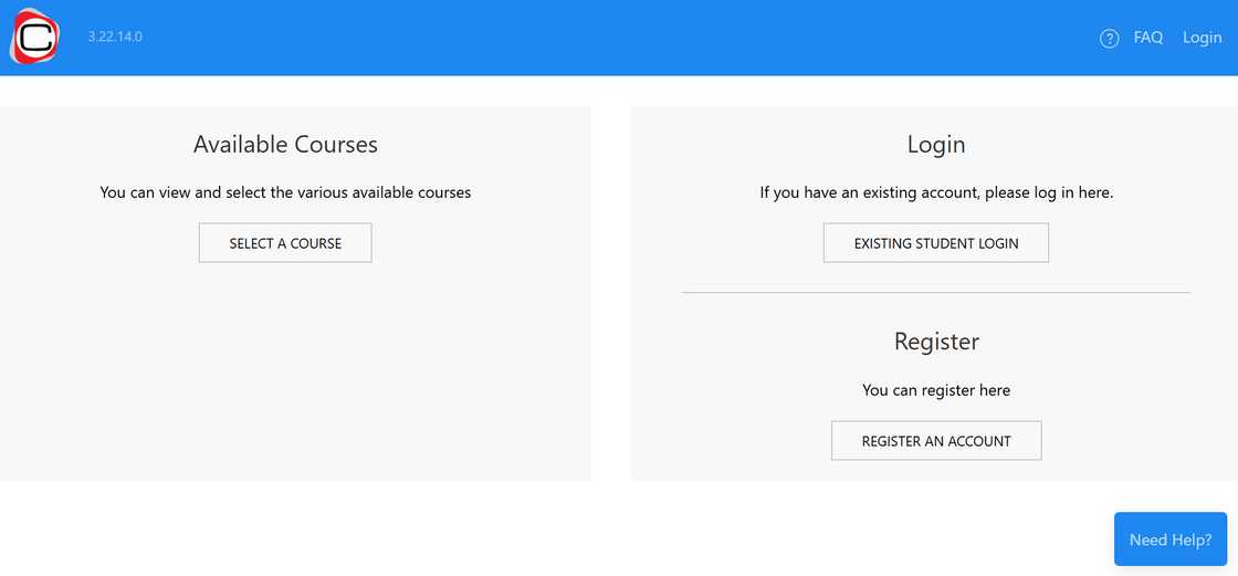 South Cape College application homepage South Cape College application homepage