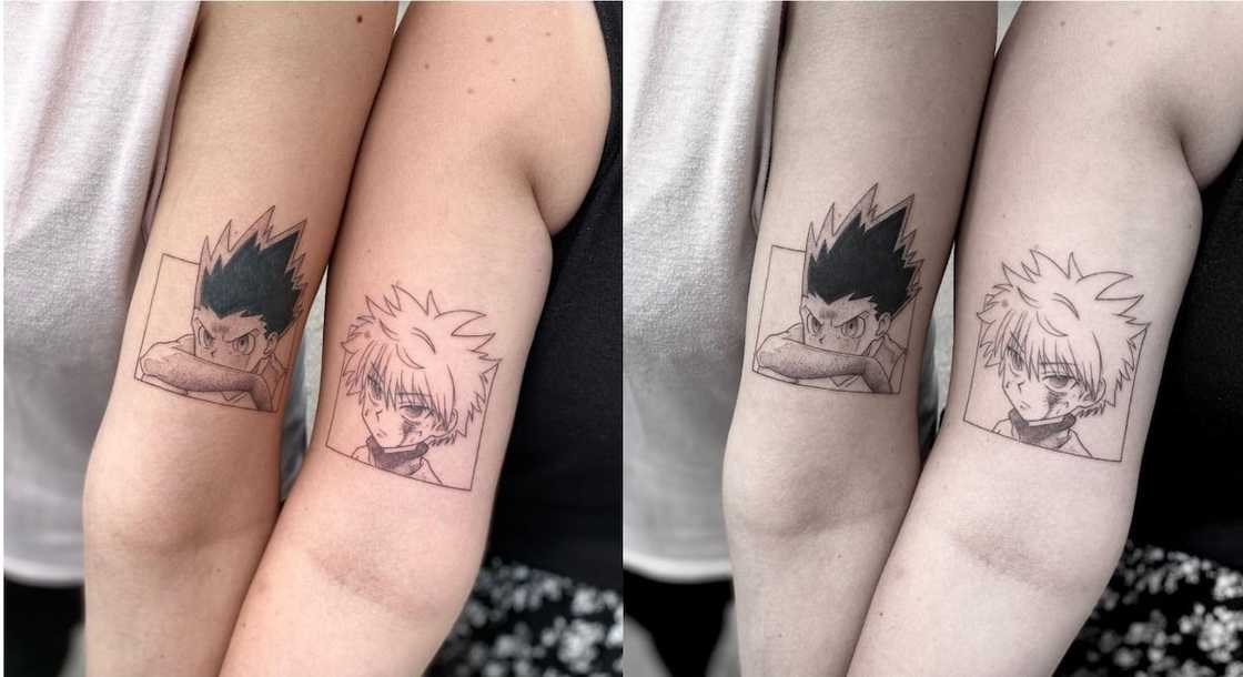 Matching anime characters Matching anime characters